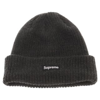 Supreme - SUPREME シュプリーム 17SS OVERDYED RIBBED SMALL BOX LOGO BEANIE スモールボックスロゴ ビーニー ニット帽 グレー