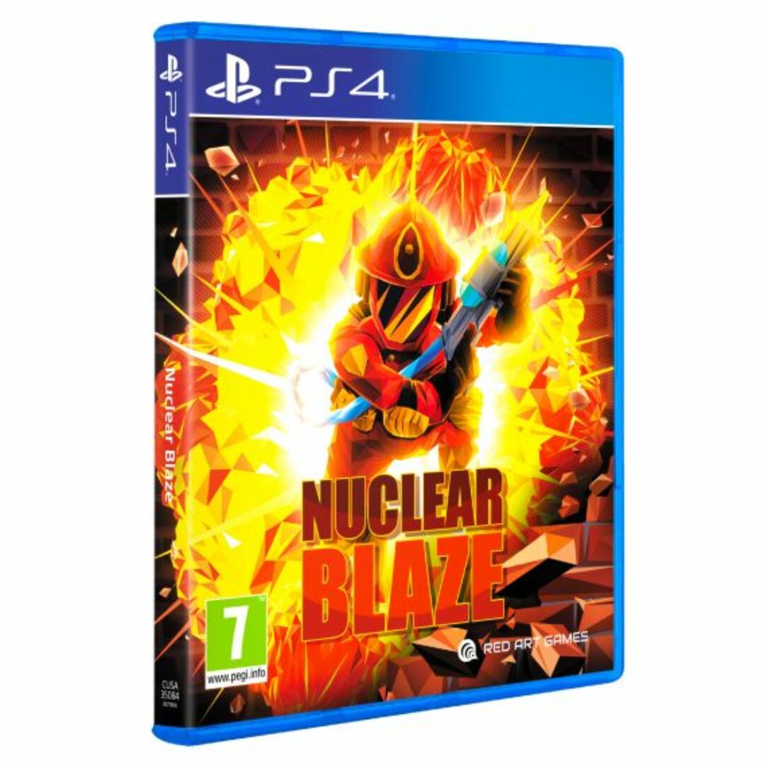 PlayStation4(プレイステーション4)の【新品／特典付】ニュークリア・ブレイズ（NUCLEAR BLAZE）PS4 エンタメ/ホビーのゲームソフト/ゲーム機本体(家庭用ゲームソフト)の商品写真