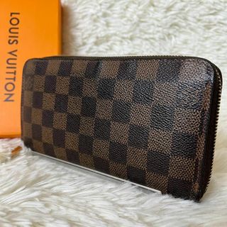 ルイヴィトン(LOUIS VUITTON)の⑪LOUIS VUITTON ルイヴィトン ダミエ・エベヌ ジッピーウォレット(財布)