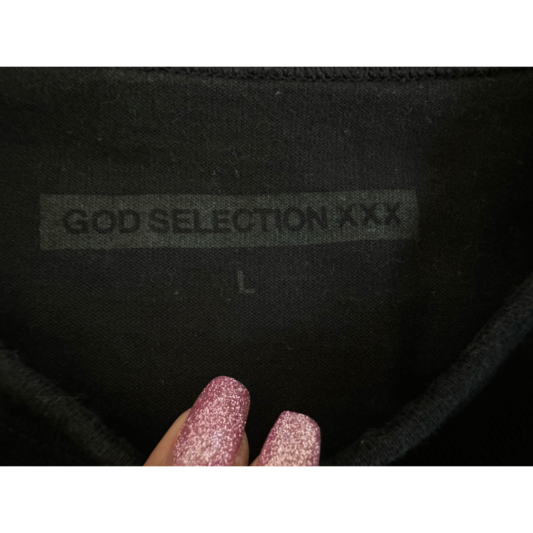 GOD SELECTION XXX(ゴッドセレクショントリプルエックス)のxxx ゴッドセレクション トリプルエックス メンズTシャツ L メンズのトップス(Tシャツ/カットソー(半袖/袖なし))の商品写真