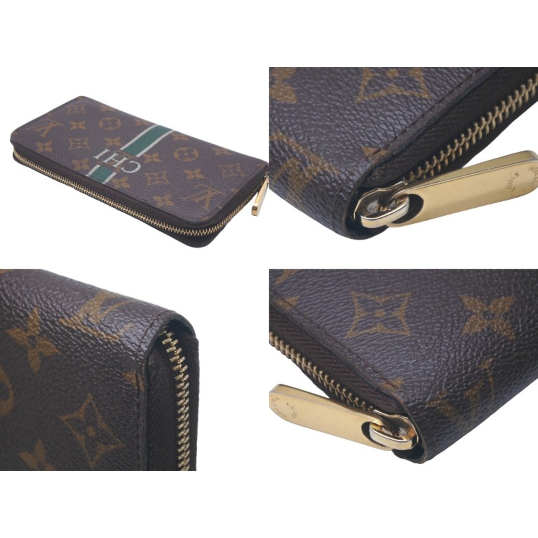 LOUIS VUITTON(ルイヴィトン)のLOUIS VUITTON ルイヴィトン ジッピーウォレット マイLVヘリテージ 長財布 モノグラム イニシャル入り 美品 中古 61468 レディースのファッション小物(財布)の商品写真