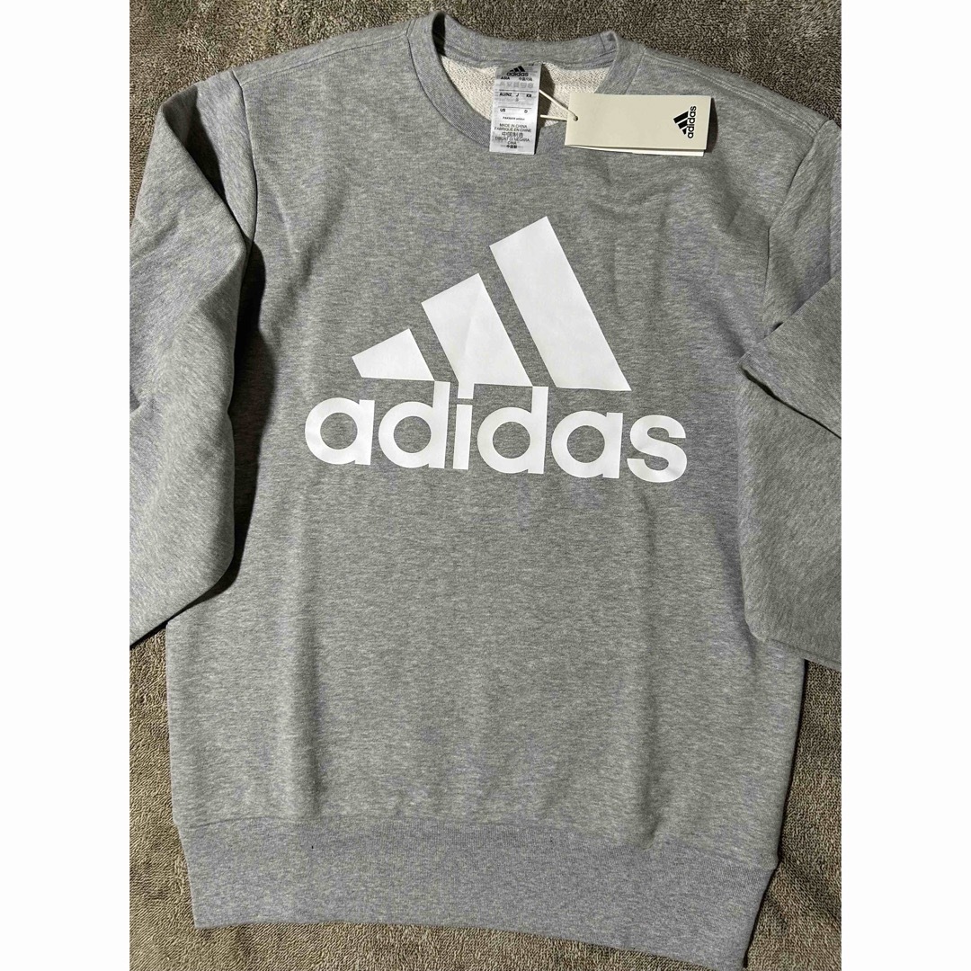 adidas(アディダス)の新品★アディダス★ビッグロゴ スウェット長袖トレーナー ECR07 メンズ メンズのトップス(スウェット)の商品写真