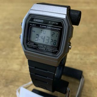 カシオ(CASIO)の【新品】カシオ CASIO クオーツ 腕時計 F-91WM-1B グレー(腕時計(アナログ))