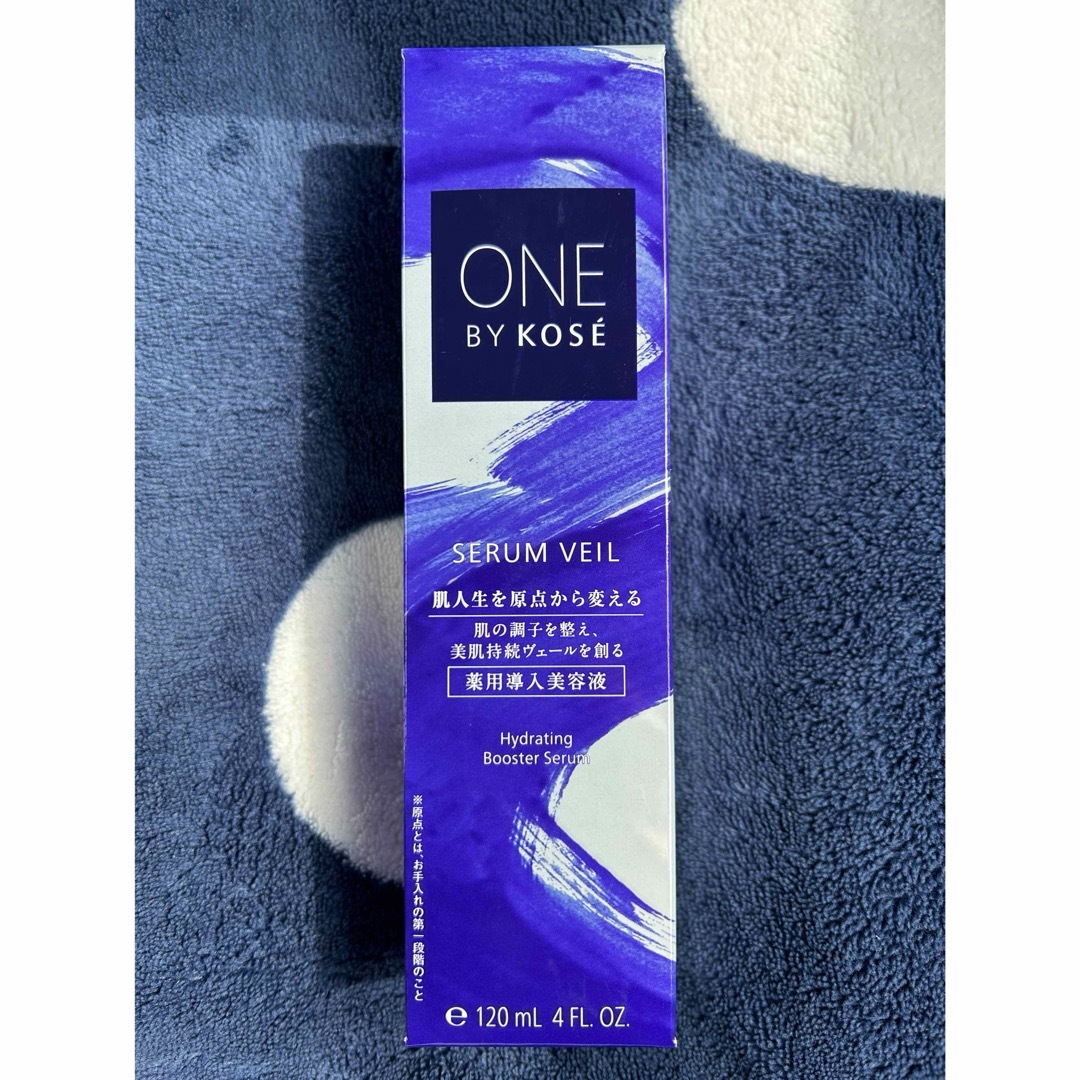 ONE BY KOSE（KOSE）(ワンバイコーセー)のONE BY KOSE セラム ヴェール120ml本体×2＋化粧水 コスメ/美容のスキンケア/基礎化粧品(美容液)の商品写真