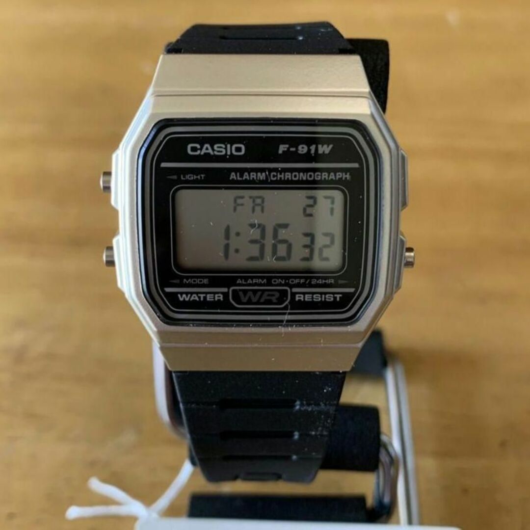 CASIO(カシオ)の【新品】カシオ CASIO クオーツ 腕時計 F-91WM-7A ブラック メンズの時計(腕時計(アナログ))の商品写真