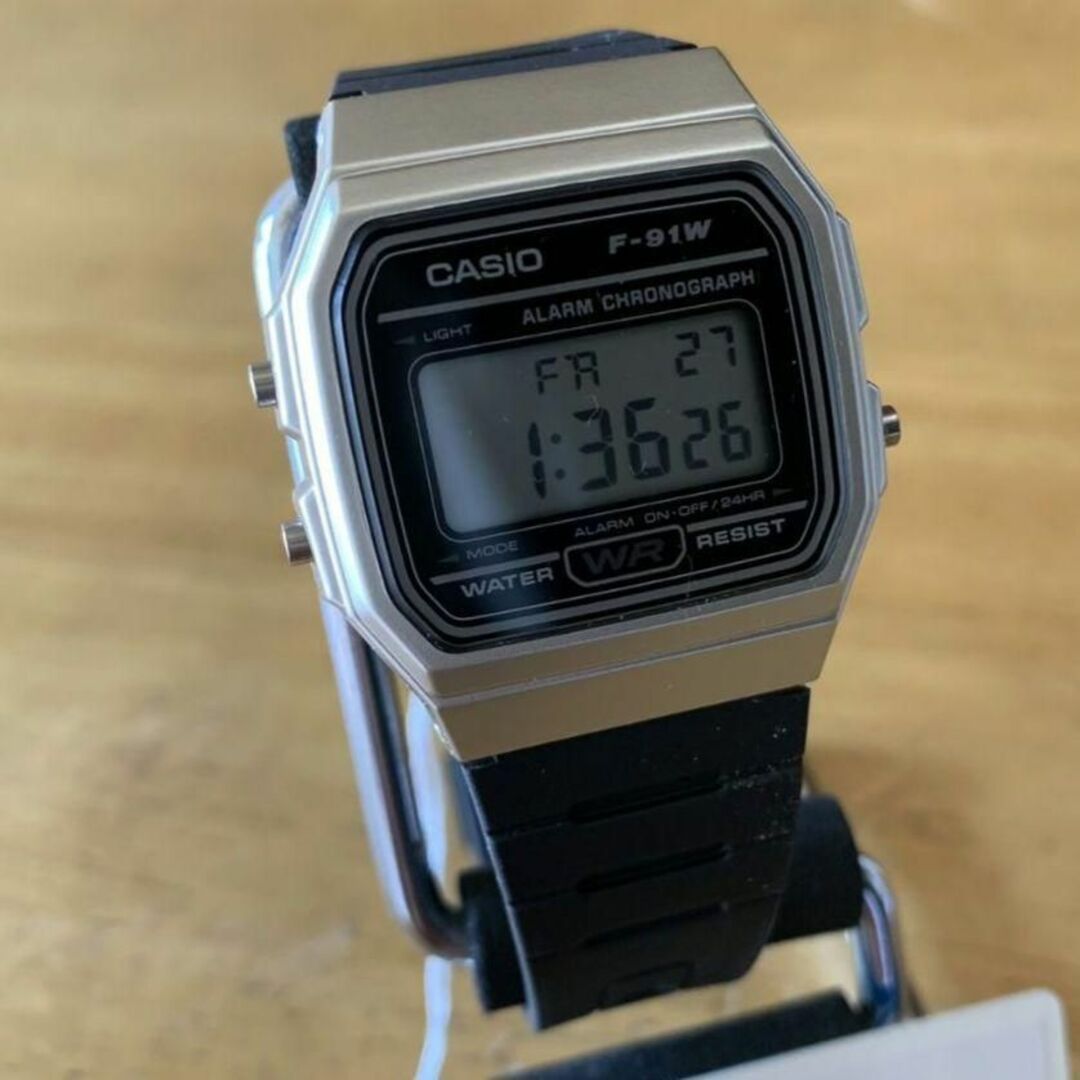 CASIO(カシオ)の【新品】カシオ CASIO クオーツ 腕時計 F-91WM-7A ブラック メンズの時計(腕時計(アナログ))の商品写真