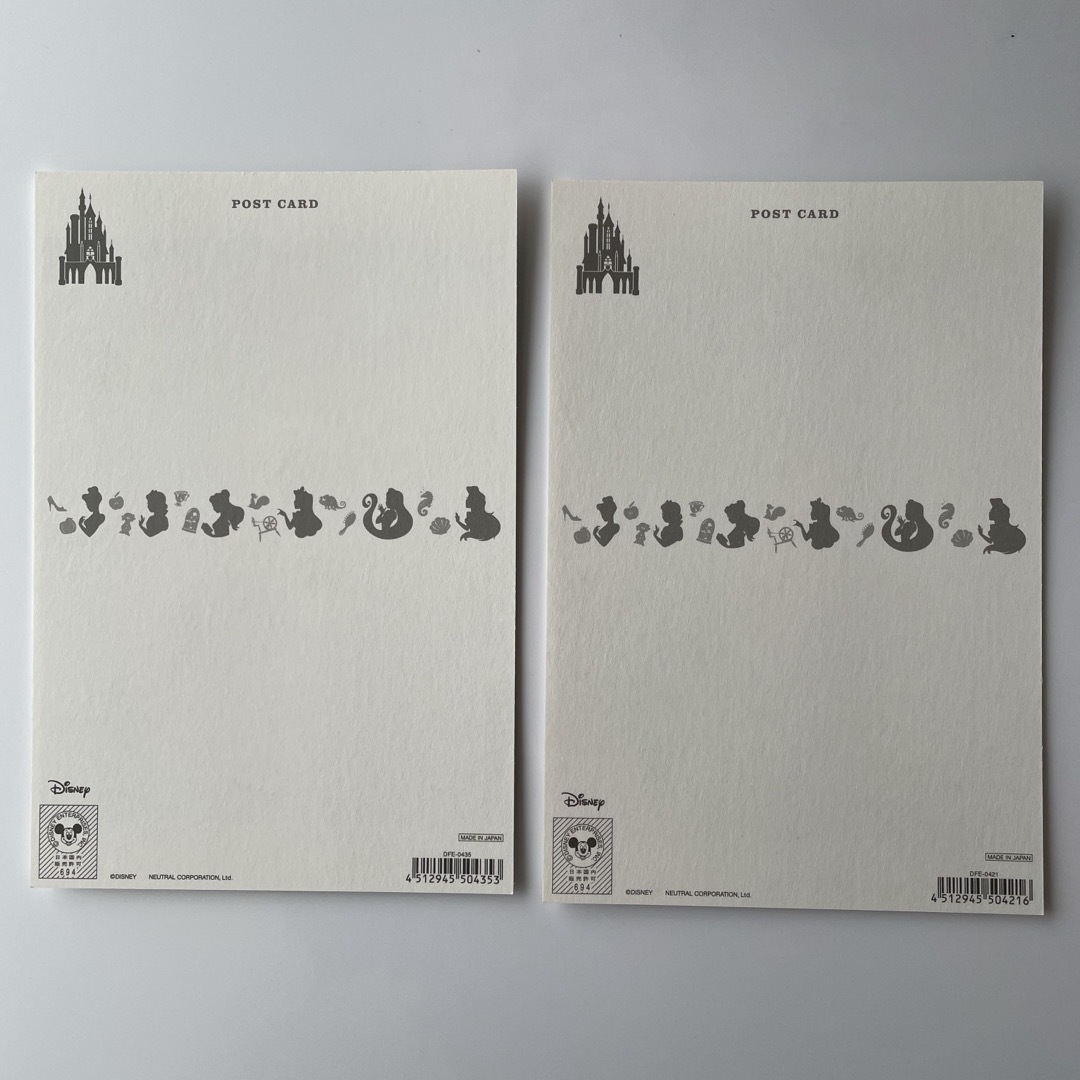 Disney(ディズニー)のディズニー ポストカード 9点セット 未使用 美品 アリエル アリス バンビ 他 エンタメ/ホビーの声優グッズ(写真/ポストカード)の商品写真