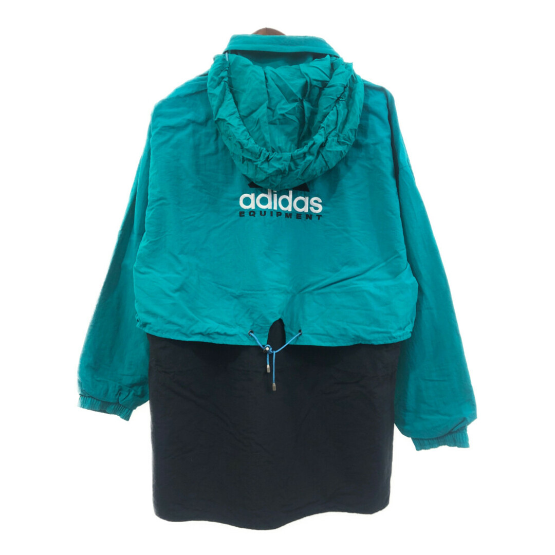 adidas(アディダス)の90年代 adidas アディダス EQUIPMENT ウィンドブレーカー ジャケット EQT スポーツ ハーフジップ (メンズ L) 中古 古着 Q1864 メンズのジャケット/アウター(その他)の商品写真