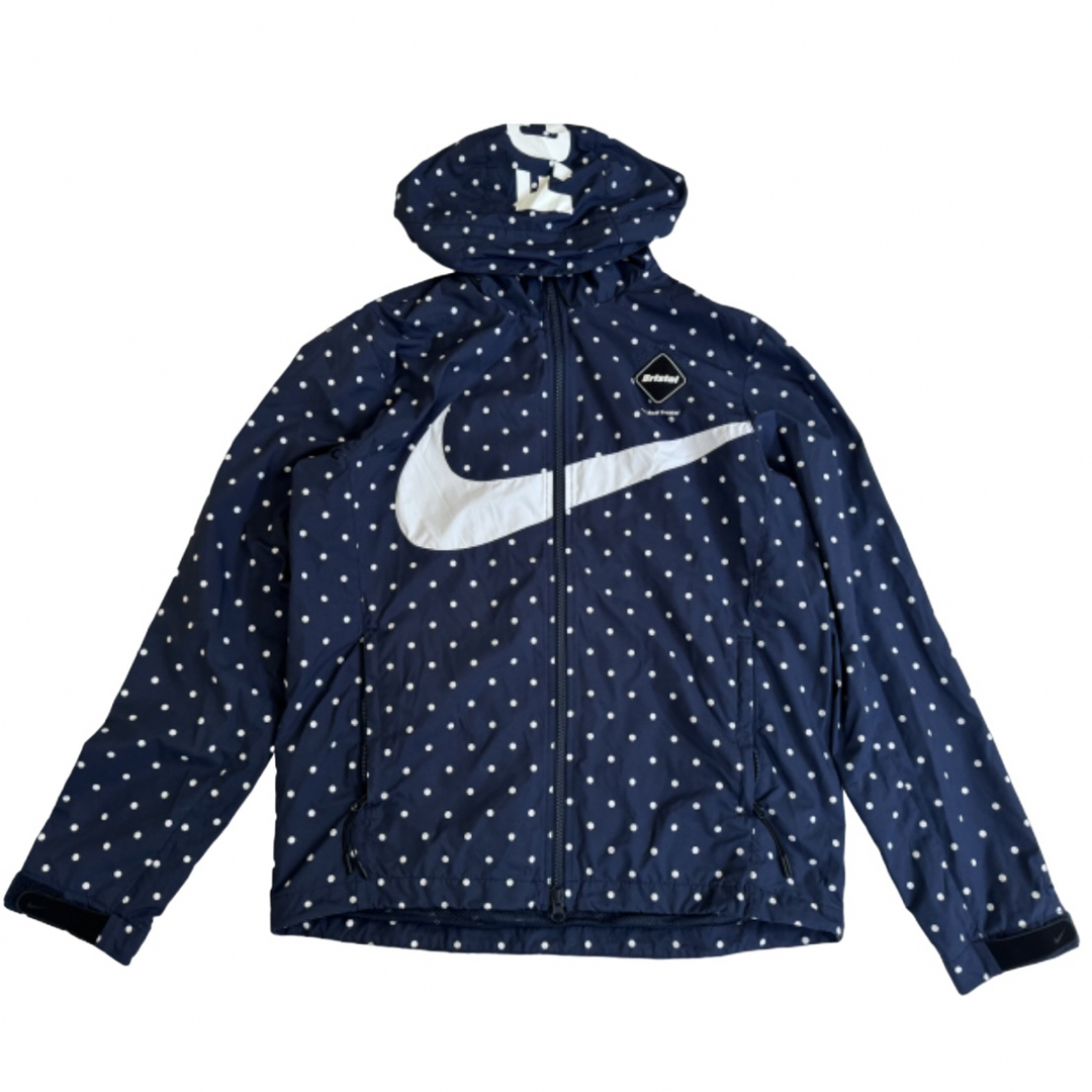 F.C.R.B.(エフシーアールビー)の【希少】NIKE × FCRB ドット 水玉 ナイロンパーカー セットアップ メンズのジャケット/アウター(ナイロンジャケット)の商品写真