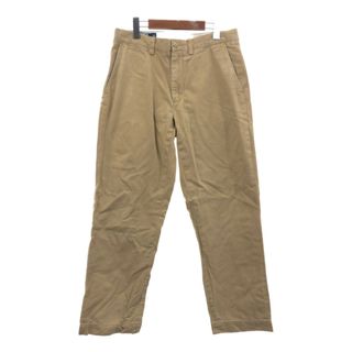 ポロラルフローレン(POLO RALPH LAUREN)の90年代 Polo by RALPH LAUREN ラルフローレン PRESTON PANT チノパンツ ポロチノ ベージュ (メンズ 32/32) 中古 古着 Q1880(その他)