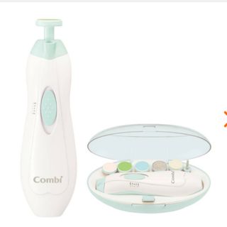 combi - 【美品•値下げ可】ベビーレーベル ネイルケアセット アイスミント Combi 