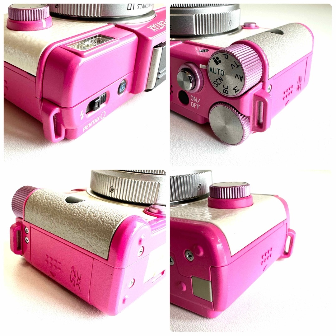 PENTAX(ペンタックス)のPENTAX Q LOEWE MAGENTA PINK マゼンタ ピンク コラボ スマホ/家電/カメラのカメラ(コンパクトデジタルカメラ)の商品写真