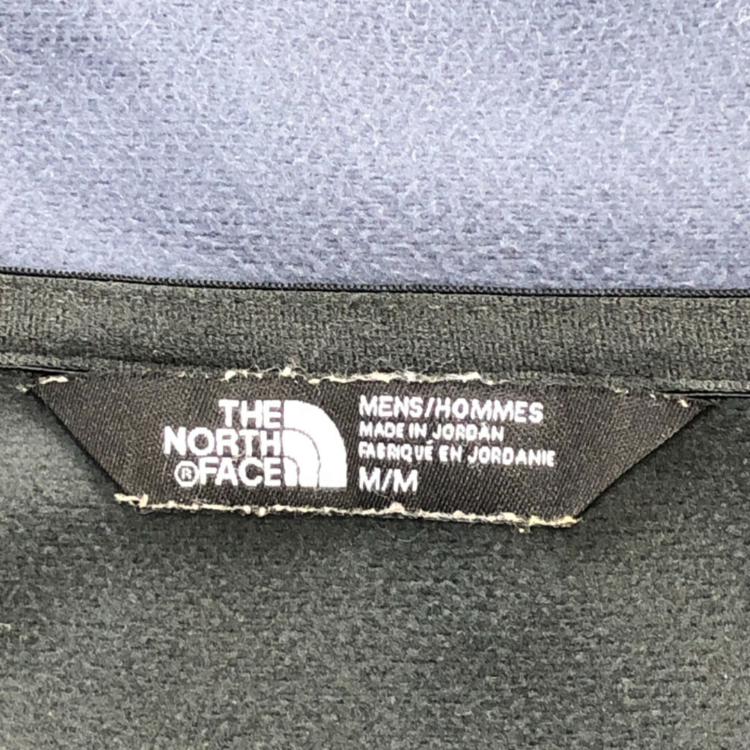 THE NORTH FACE(ザノースフェイス)のTHE NORTH FACE ノースフェイス ハーフジップ ソフトシェルジャケット アウトドア グレー (メンズ M) 中古 古着 Q1893 メンズのジャケット/アウター(その他)の商品写真