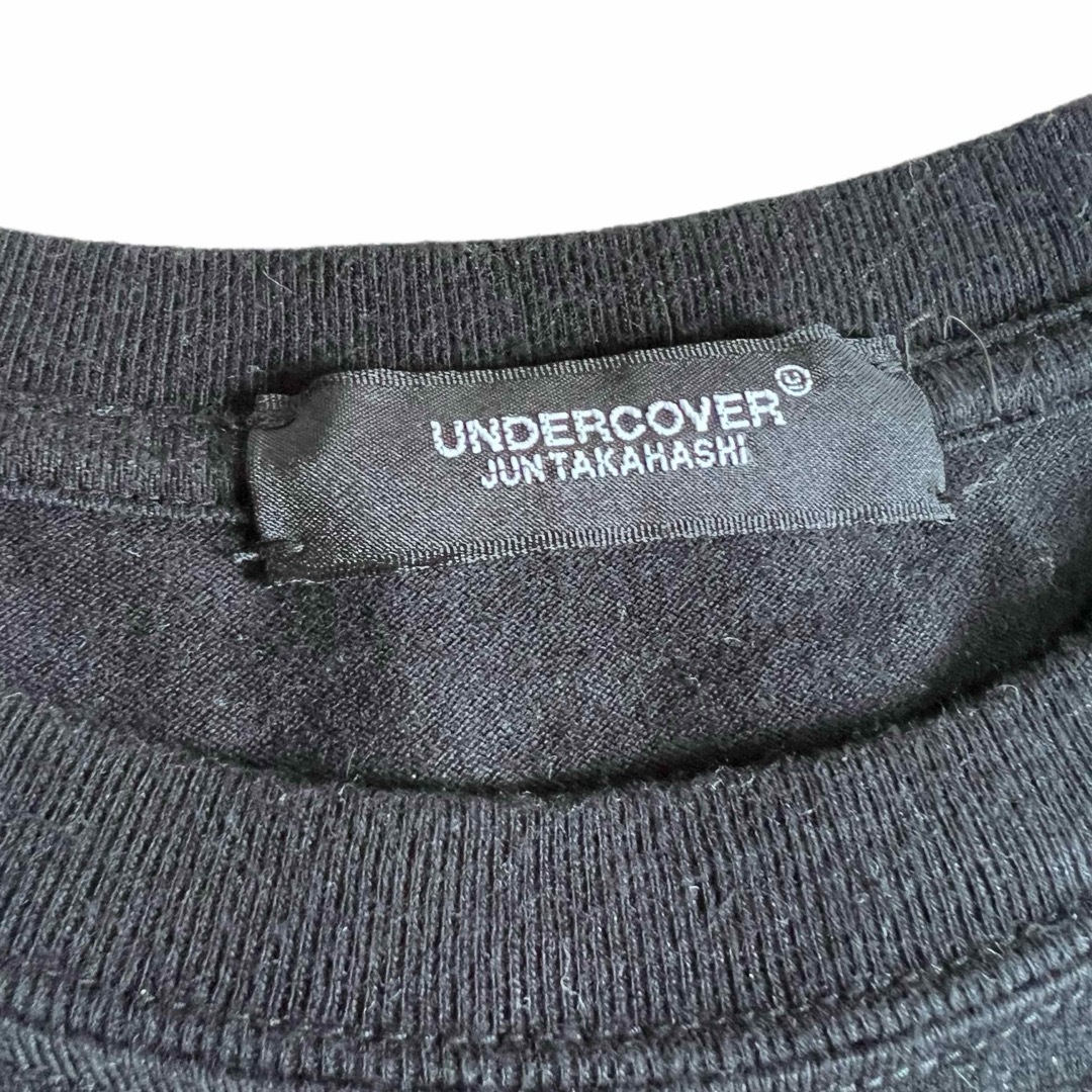 UNDERCOVER(アンダーカバー)の希少★UNDERCOVER アンダーカバー 3D デザインロンT ブラック メンズのトップス(Tシャツ/カットソー(七分/長袖))の商品写真