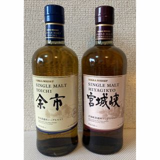 NIKKA ニッカ 余市 & 宮城狭 ウイスキー (ウイスキー)