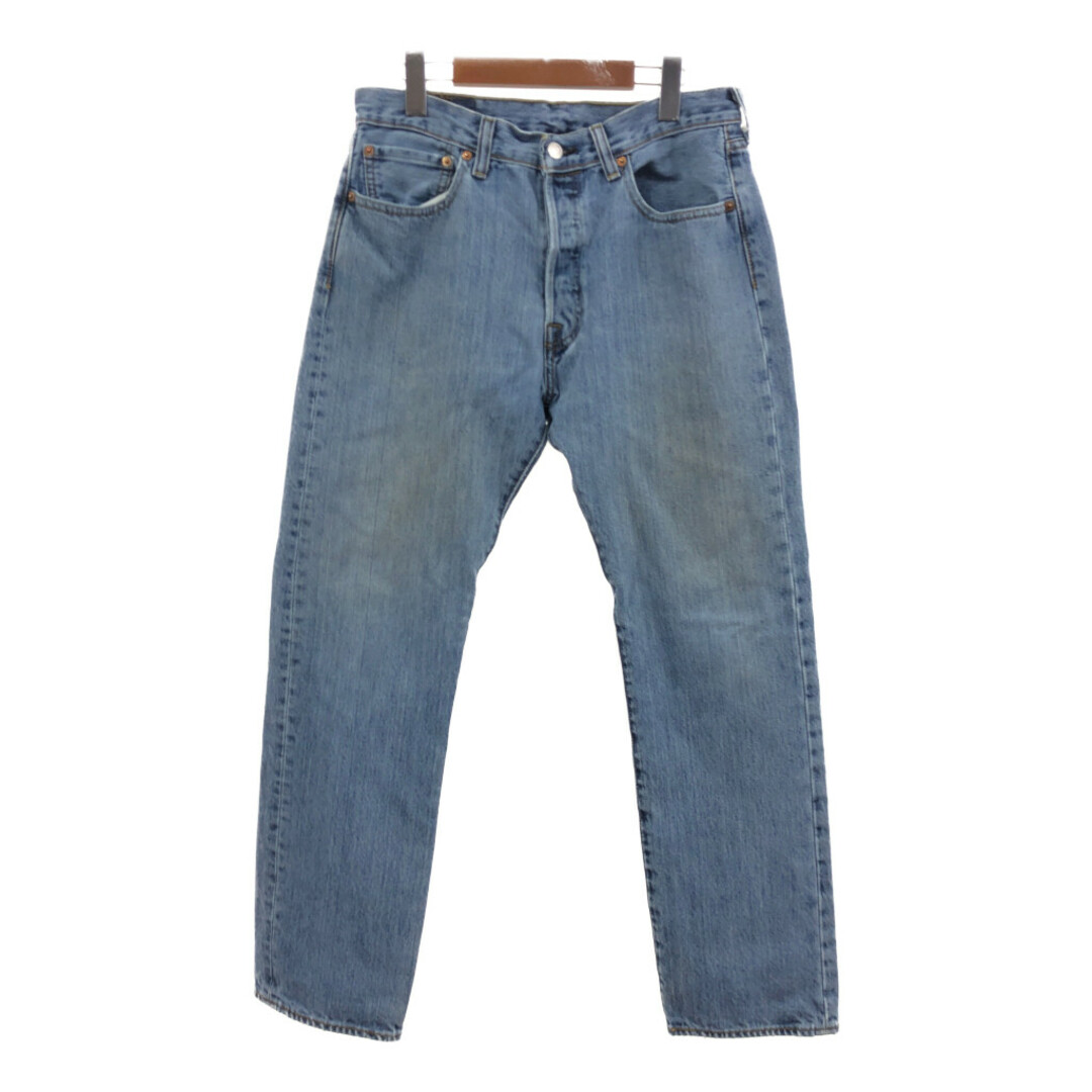 Levi's(リーバイス)のLevi's リーバイス 501 デニムパンツ アメカジ ブルー (メンズ W31 L30) 中古 古着 Q1919 メンズのパンツ(デニム/ジーンズ)の商品写真