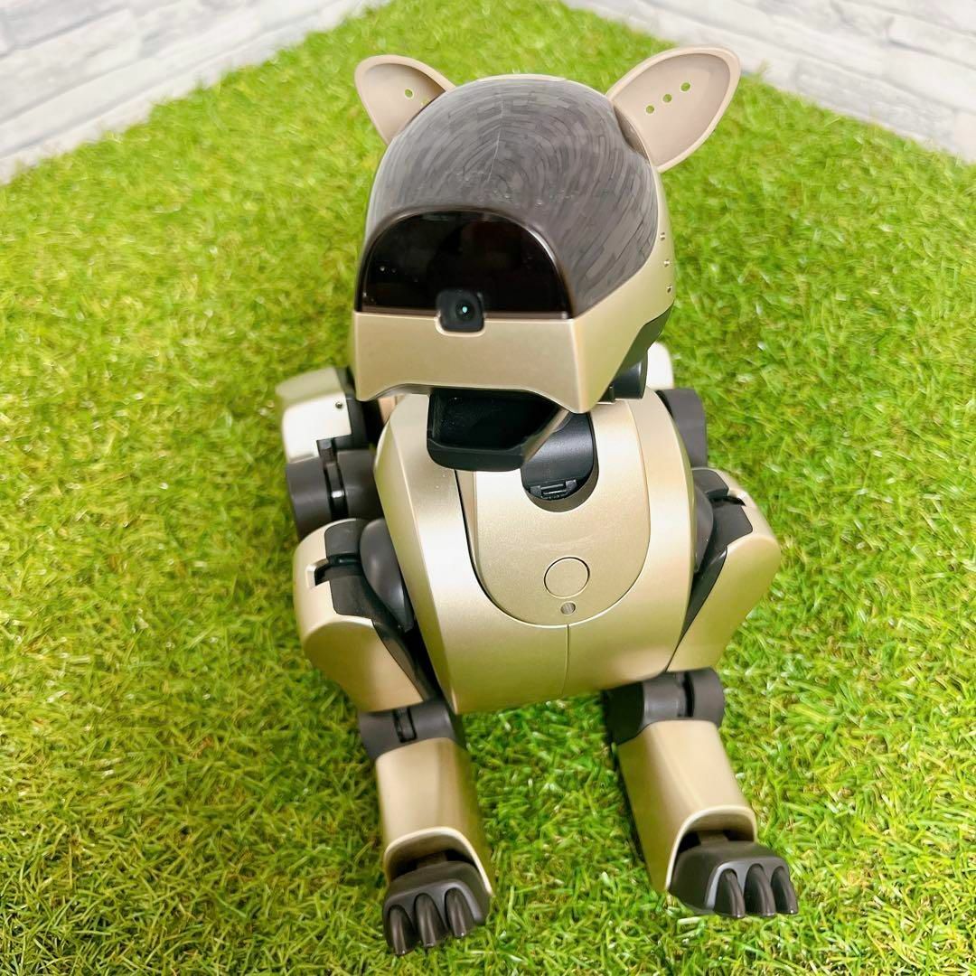 SONY(ソニー)のAIBO ゴールド ERS-210 ＆ AIBOライフ アイボ SONY ソニー エンタメ/ホビーのおもちゃ/ぬいぐるみ(その他)の商品写真