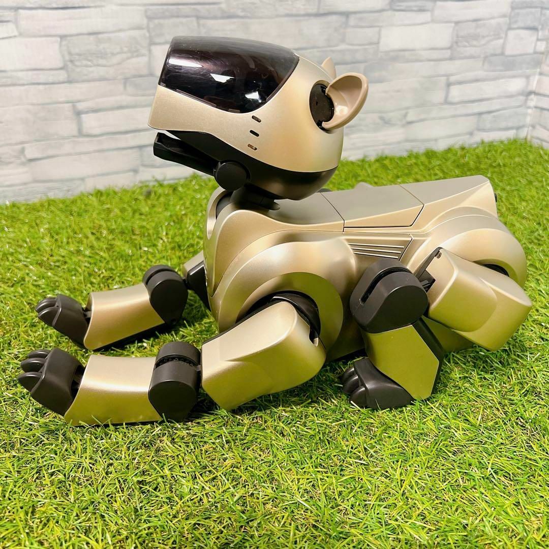 SONY(ソニー)のAIBO ゴールド ERS-210 ＆ AIBOライフ アイボ SONY ソニー エンタメ/ホビーのおもちゃ/ぬいぐるみ(その他)の商品写真