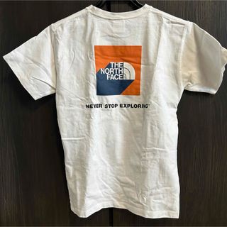 ザノースフェイス(THE NORTH FACE)のノースフェイス　Tシャツ　レディース　M バックプリント(Tシャツ(半袖/袖なし))