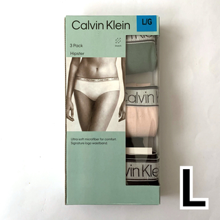 カルバンクライン(Calvin Klein)のCalvin Klein アンダーウェア Hipster Lサイズ  3枚セット(ショーツ)