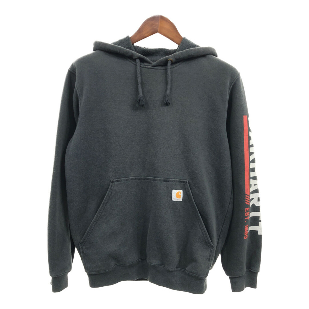 carhartt - Carhartt カーハート ロゴ 袖プリント スウェット carhartt - Carhartt カーハート ロゴ 袖プリント スウェット
