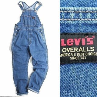 リーバイス(Levi's)のリーバイス 高耐久ウォッシュドデニム オーバーオール サロペット L(サロペット/オーバーオール)