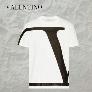 ヴァレンティノ(VALENTINO)の【新品未使用】VALENTINO ビッグロゴ　Tシャツ 人気 M 63(Tシャツ/カットソー(半袖/袖なし))