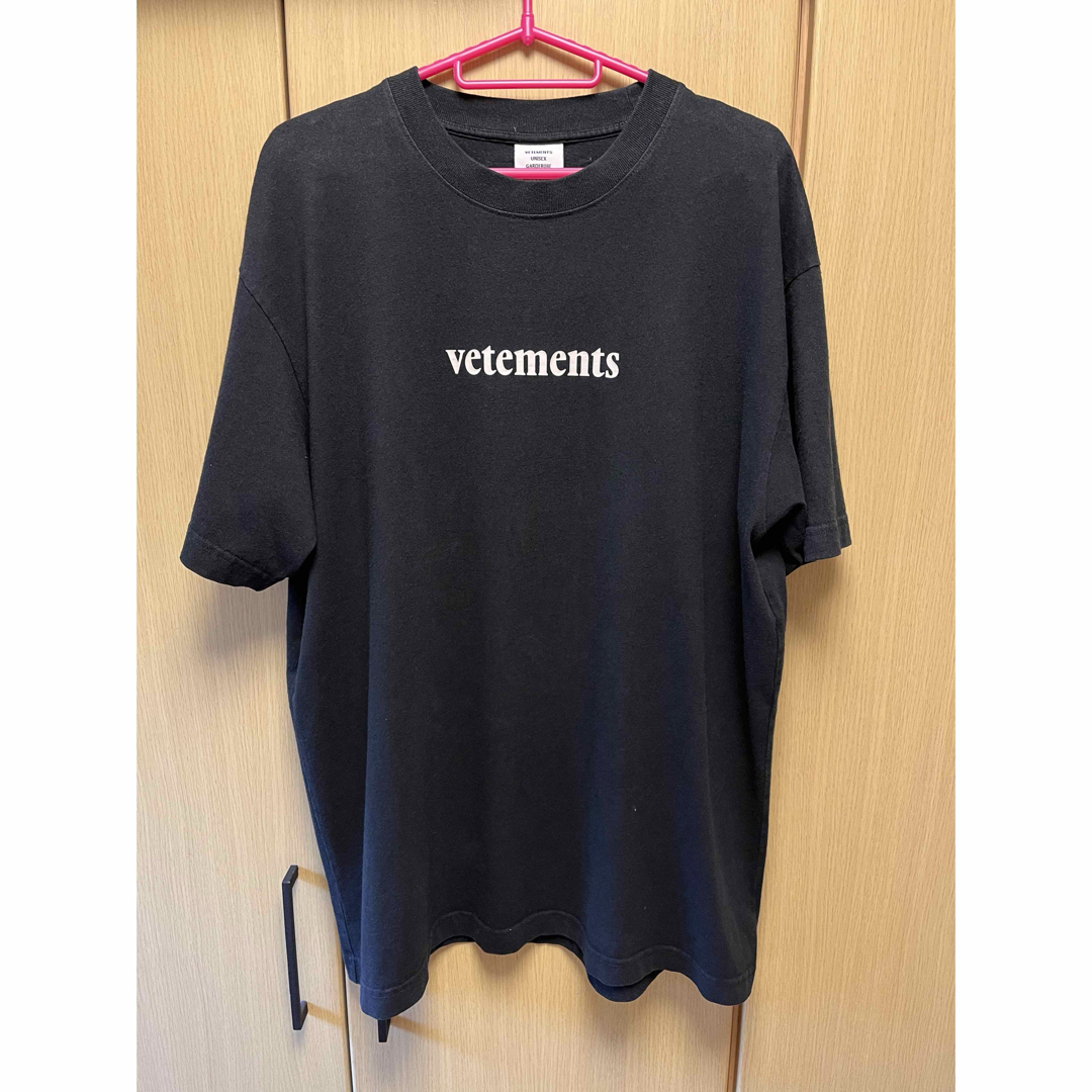 VETEMENTS - 正規 20SS VETEMENTS ヴェトモン ロゴ Tシャツの VETEMENTS - 正規 20SS VETEMENTS ヴェトモン ロゴ Tシャツの