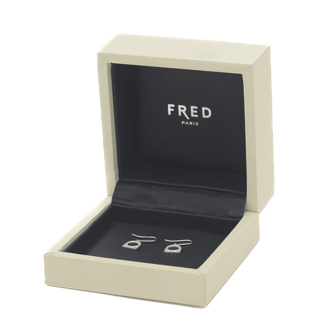 FRED(フレッド)のフレッド サクセス ダイヤ ピアス K18WG メンズのアクセサリー(ピアス(両耳用))の商品写真