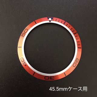 ベゼルインサート オレンジ 45mm用 オメガ プラネットオーシャン 社外品(その他)