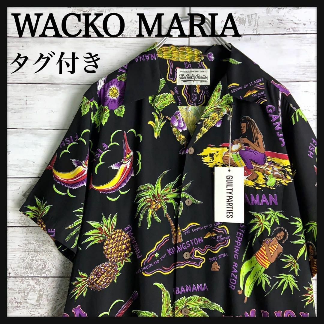 WACKO MARIA(ワコマリア)の9022【タグ付き】ワコマリア☆総柄デザイン半袖アロハシャツ　入手困難 メンズのトップス(シャツ)の商品写真