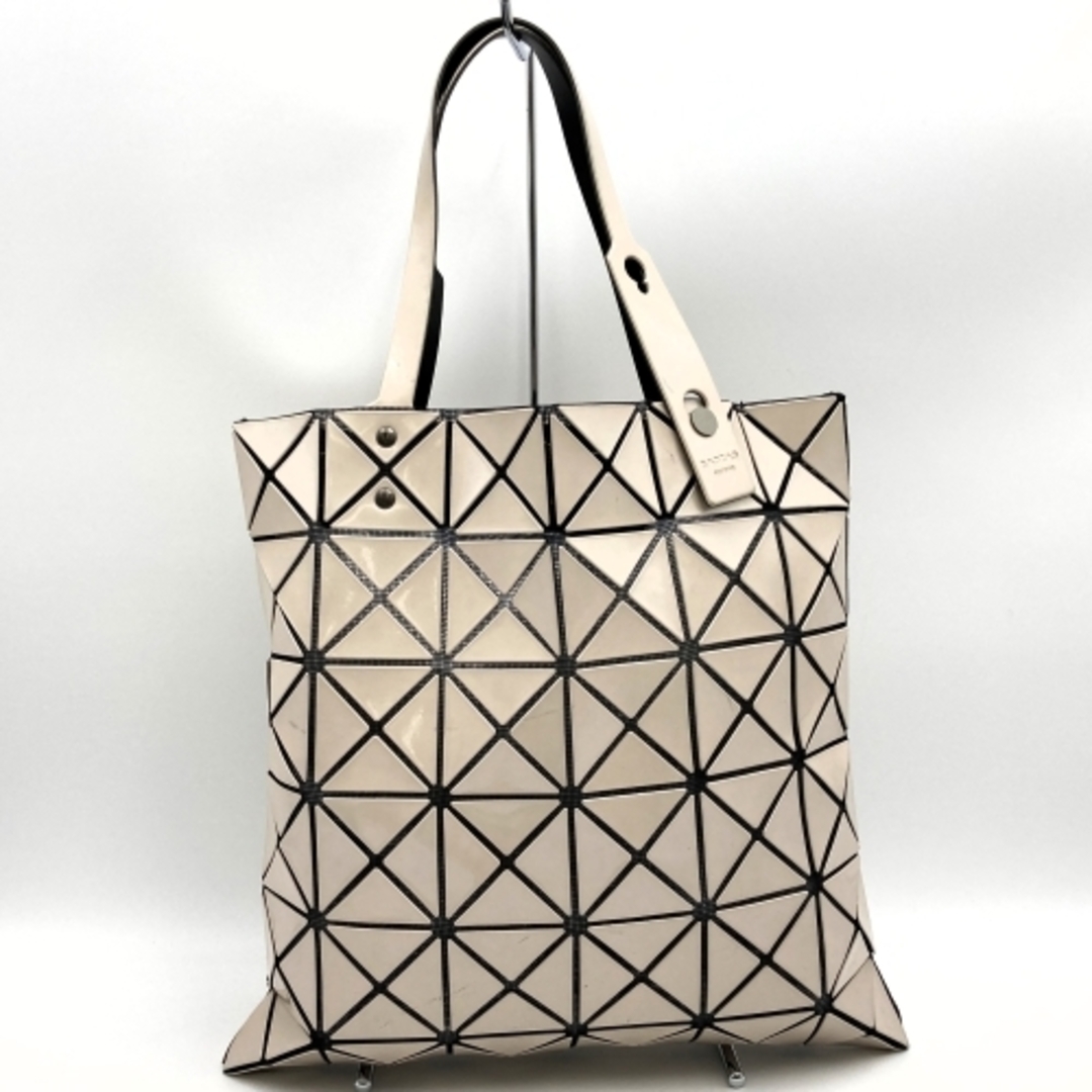 ISSEY MIYAKE(イッセイミヤケ)のISSEY MIYAKE イッセイミヤケ   バオバオ トートバッグ ハンドバッグ ビニール レザー ベージュ ブラック レディース 【中古】 レディースのバッグ(トートバッグ)の商品写真