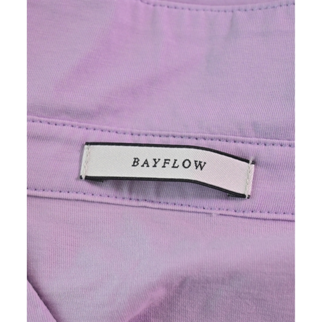BAYFLOW(ベイフロー)のBAYFLOW ベイフロー Tシャツ・カットソー 3(M位) 紫 【古着】【中古】 レディースのトップス(カットソー(半袖/袖なし))の商品写真