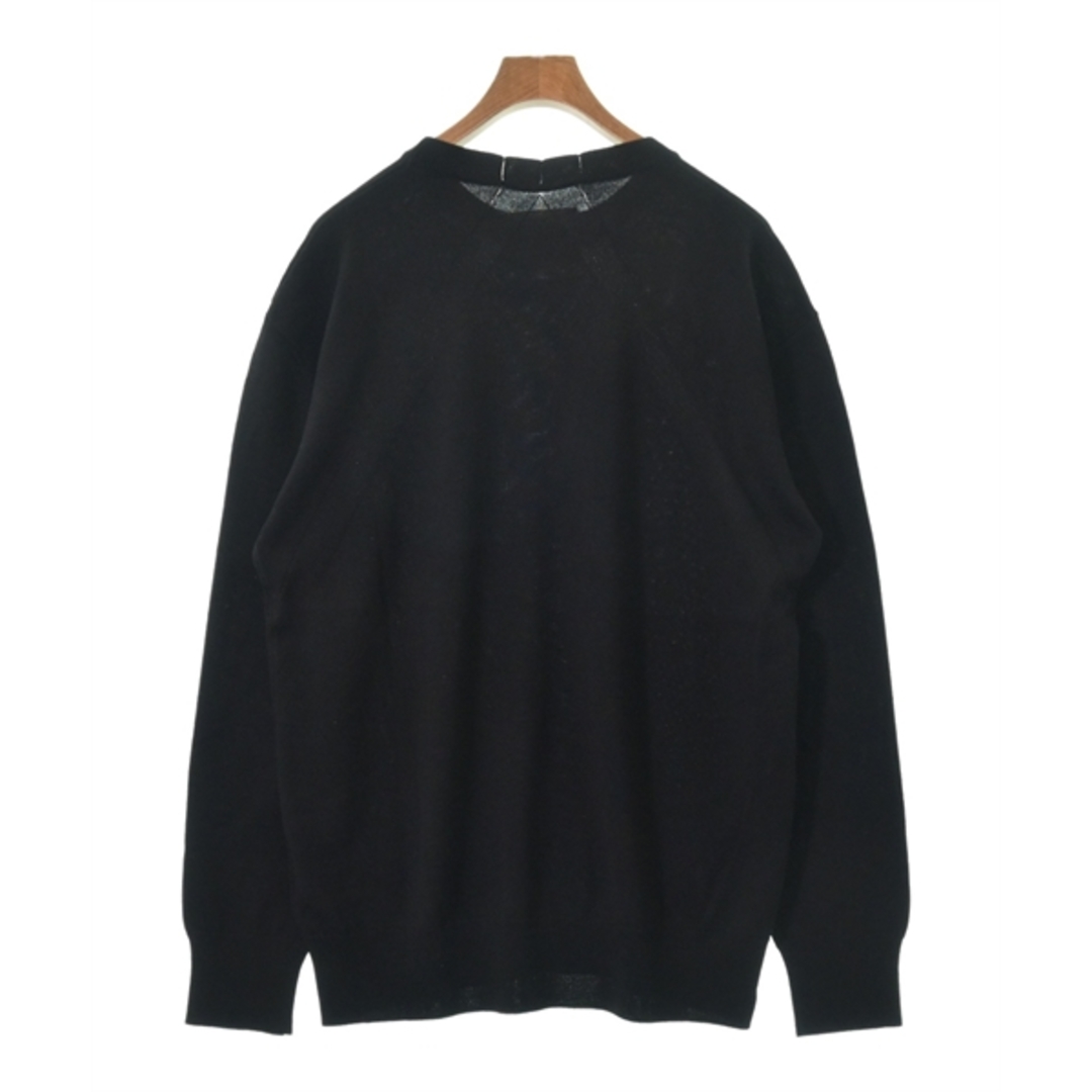 Jil Sander(ジルサンダー)のJIL SANDER ジルサンダー ニット・セーター 46(M位) 黒 【古着】【中古】 メンズのトップス(ニット/セーター)の商品写真