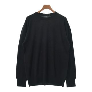 JIL SANDER ジルサンダー ニット・セーター 46(M位) 黒 【古着】【中古】