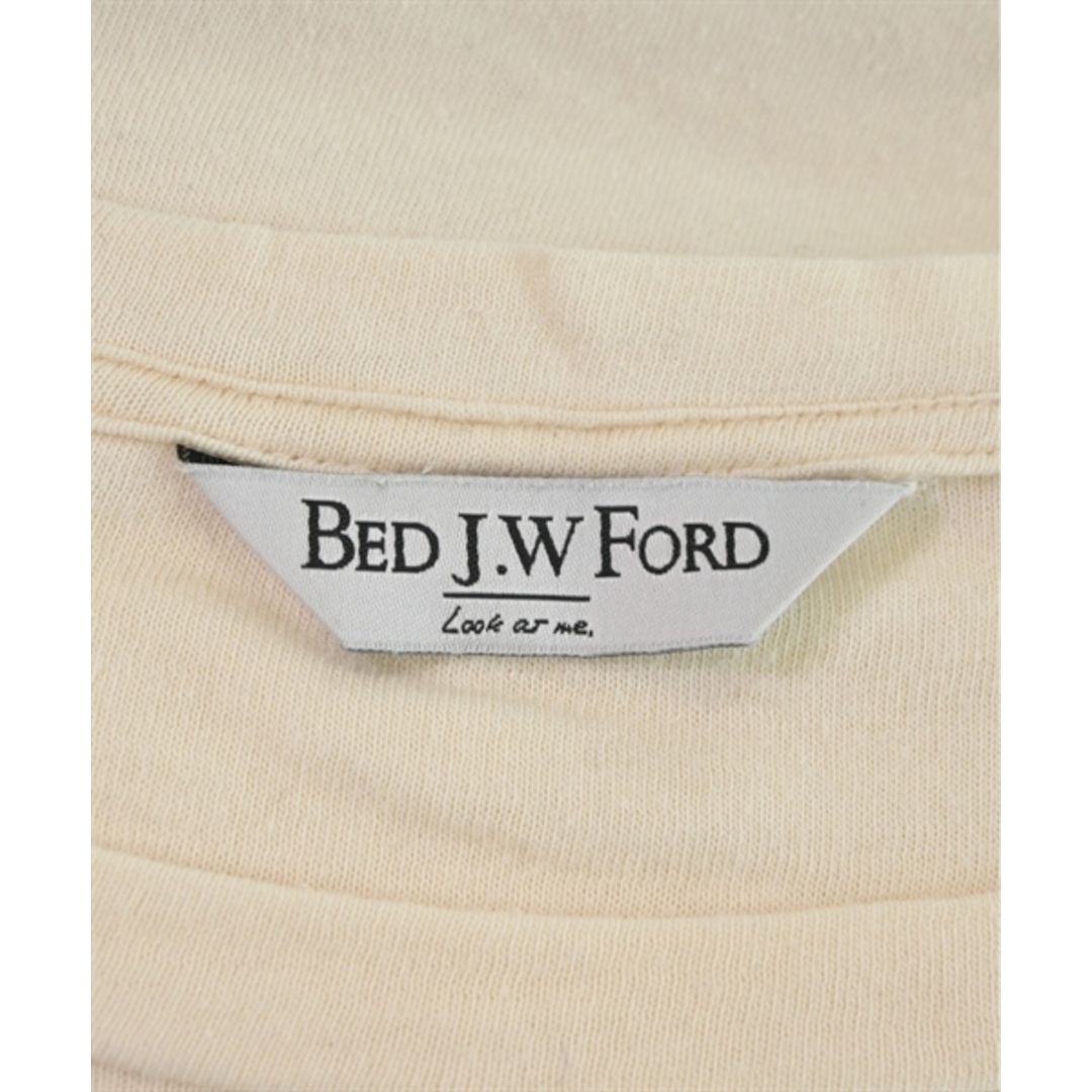 BED J.W. FORD(ベッドフォード)のBED J.W. FORD Tシャツ・カットソー 1(S位) ベージュ 【古着】【中古】 メンズのトップス(Tシャツ/カットソー(半袖/袖なし))の商品写真