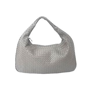 Bottega Veneta - BOTTEGAVENETA ボッテガヴェネタ ワンショルダーバッグ イントレチャート レザー カーキ 美品 中古 61623