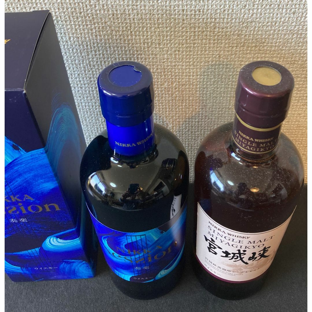 NIKKA ニッカ セッション SESSION & 宮城狭 ウイスキー 食品/飲料/酒の酒(ウイスキー)の商品写真