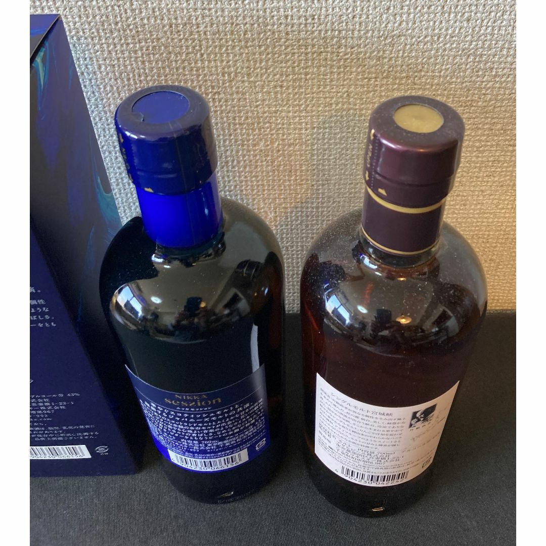 NIKKA ニッカ セッション SESSION & 宮城狭 ウイスキー 食品/飲料/酒の酒(ウイスキー)の商品写真