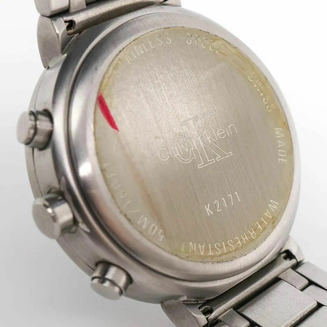 Calvin Klein(カルバンクライン)の《人気》 Calvin Klein 腕時計 グレー クォーツ メンズ シンプルf メンズの時計(腕時計(アナログ))の商品写真