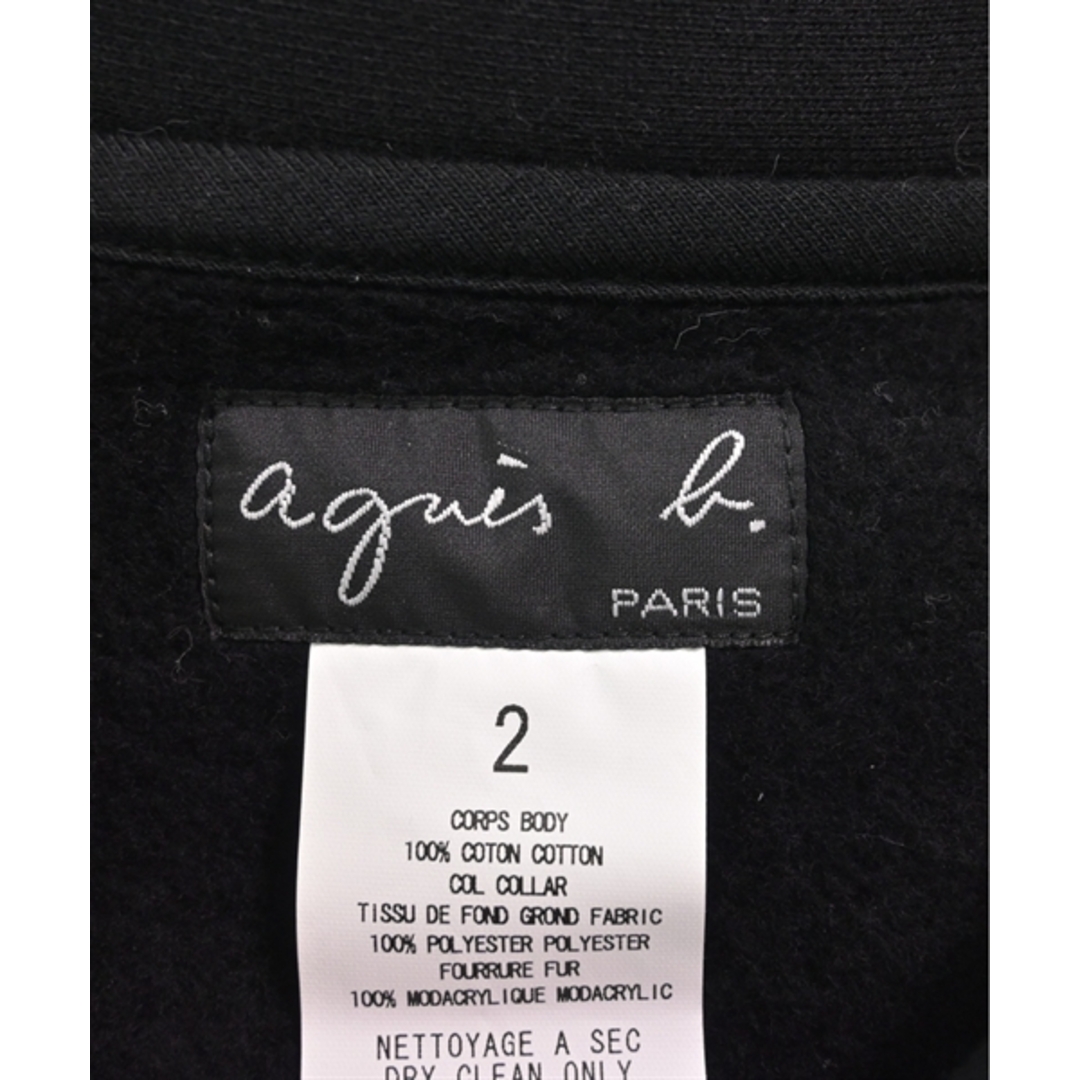 agnes b.(アニエスベー)のAgnes b. アニエスベー ブルゾン（その他） 2(M位) 黒 【古着】【中古】 レディースのジャケット/アウター(その他)の商品写真