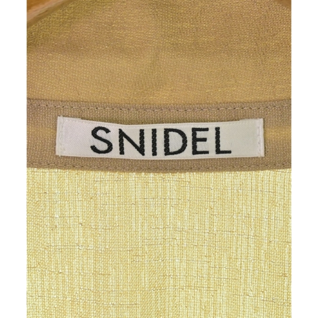 SNIDEL(スナイデル)のSNIDEL スナイデル ブラウス F ベージュ 【古着】【中古】 レディースのトップス(シャツ/ブラウス(長袖/七分))の商品写真