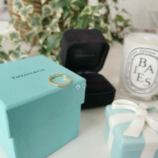 ティファニー(Tiffany & Co.)のティファニー　ノヴォダイヤモンドフルエタニティリング　7.5号　Ꮶ18ゴールド(リング(指輪))