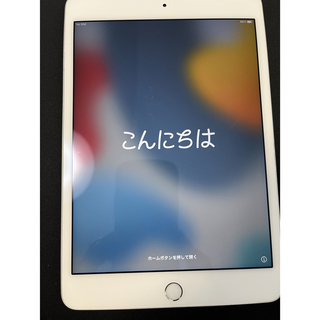 iPad mini 4 cellular 16GB  simフリー シルバー(タブレット)
