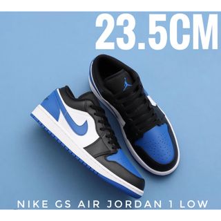 ジョーダン(Jordan Brand（NIKE）)の金曜18時で出品終了【新品】NIKE GS AIR JORDAN 1 LOW(スニーカー)