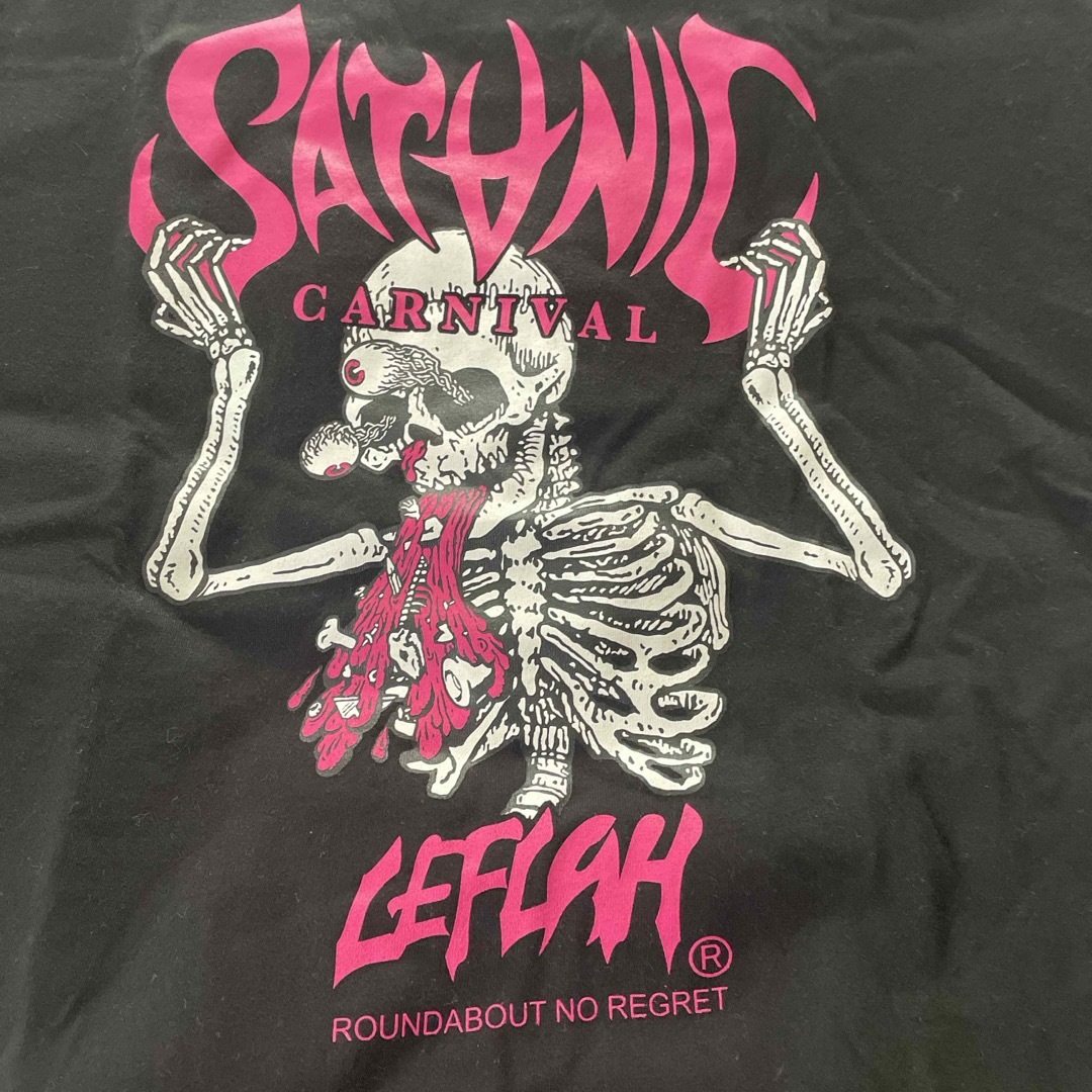 WANIMA(ワニマ)のLEFLAH × SATANICCARNIVAL コラボTシャツ メンズのトップス(Tシャツ/カットソー(半袖/袖なし))の商品写真