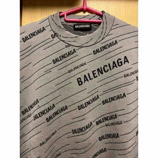 バレンシアガ(Balenciaga)の正規 20SS BALENCIAGA バレンシアガ オールオーバーロゴ ニット(ニット/セーター)