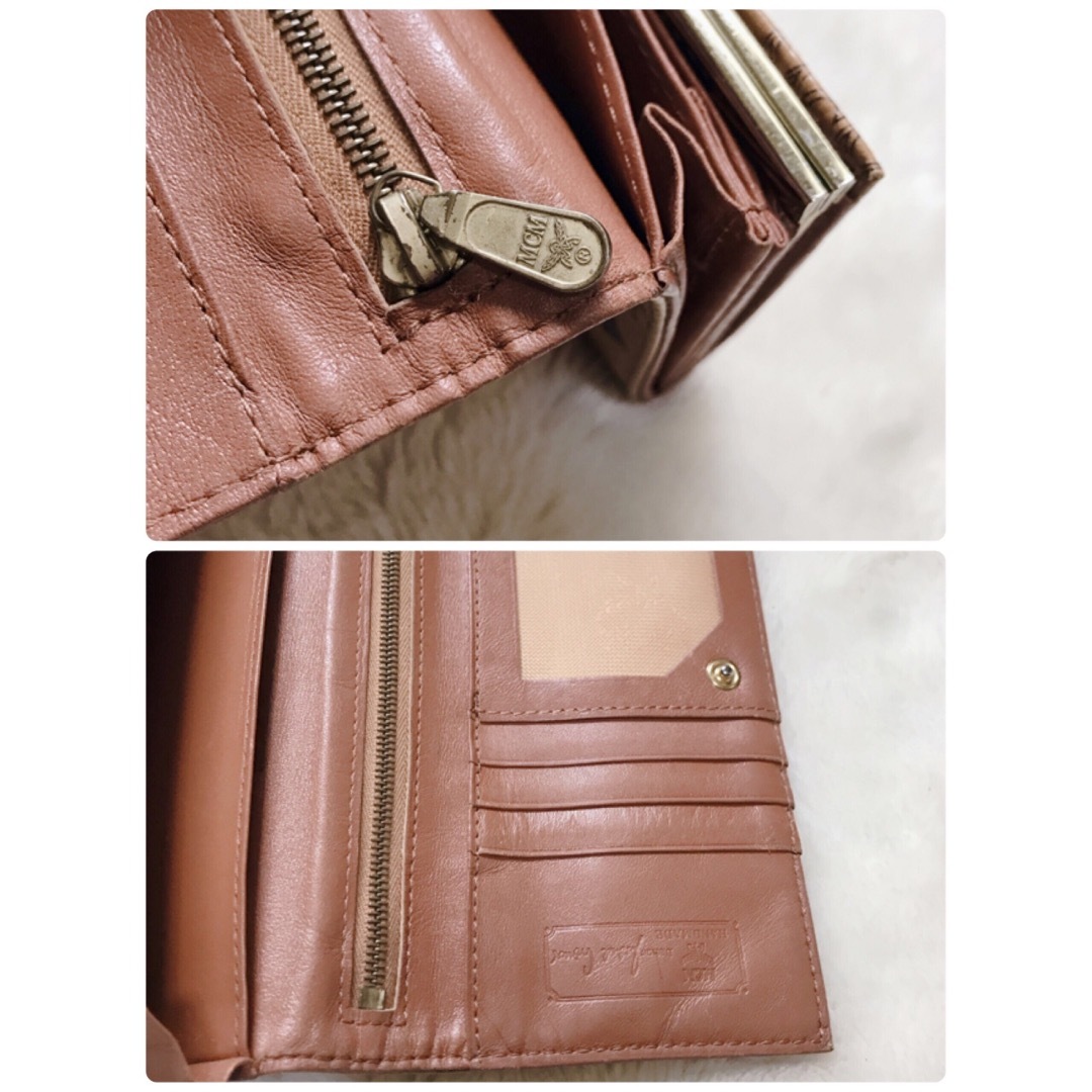 MCM(エムシーエム)の人気モデル MCM ヴィセトス がま口 折り財布 コンパクトウォレット  レディースのファッション小物(財布)の商品写真