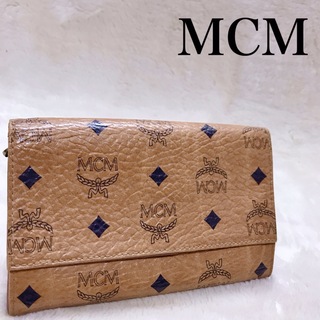 人気モデル MCM ヴィセトス がま口 折り財布 コンパクトウォレット 
