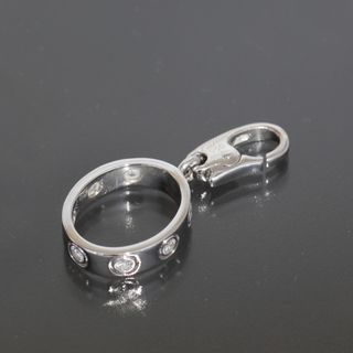 Cartier - カルティエ ダイア7P ラブチャーム K18WG ペンダントトップ E1113